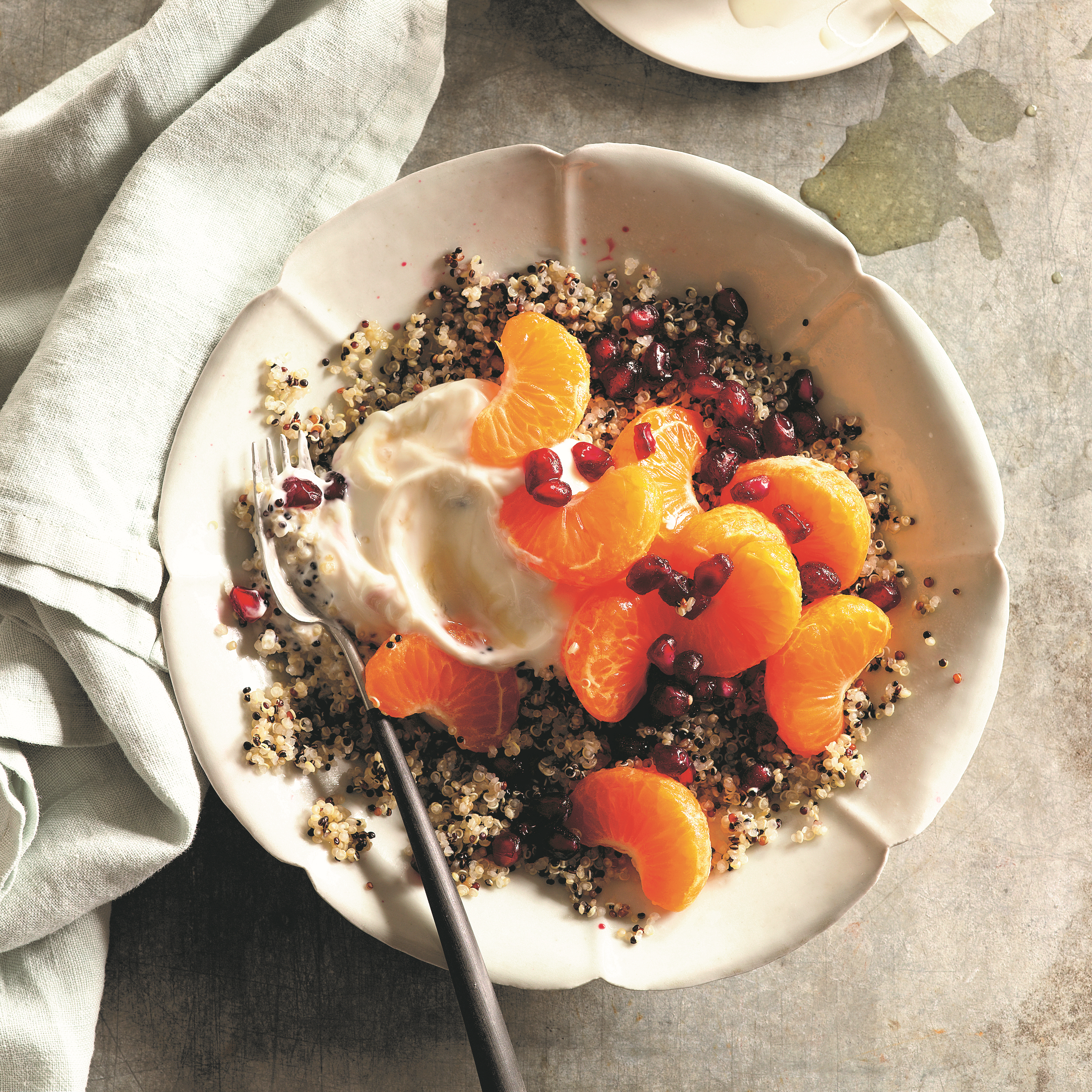 Photo de/du Breakfast bowl au quinoa, clémentine et grenade par WW