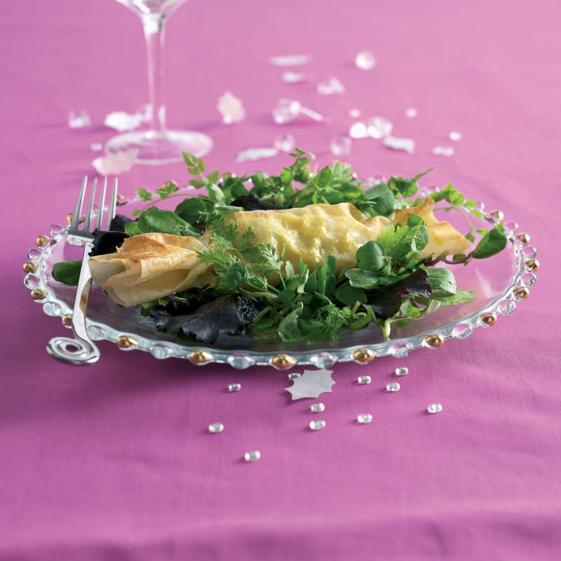 Photo de/du Bonbon papillote de foie gras et sa salade folle par WW