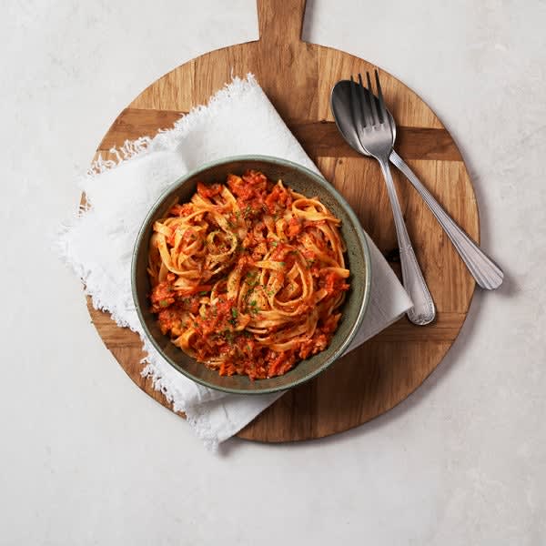 Photo de/du Spaghetti à la bolognaise au tempeh par WW